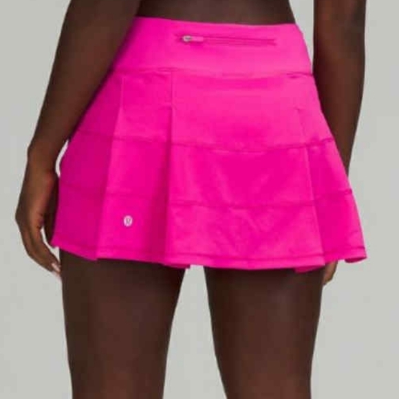 lululemon athletica Dresses & Skirts - Lululemon Pace Rival Mid-Rise Skirt (Regular) 13" Sonic Pink - Sz 2